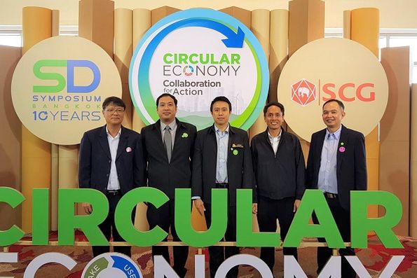 มจพ. เข้าร่วมในงาน SD Symposium 10 Years “Circular Economy : Collaboration for Action” 