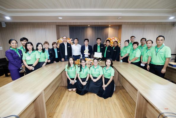 สำนักหอสมุดกลางได้รับการรับรองการประเมินสำนักงานสีเขียว (Green Office) ปี 2564 