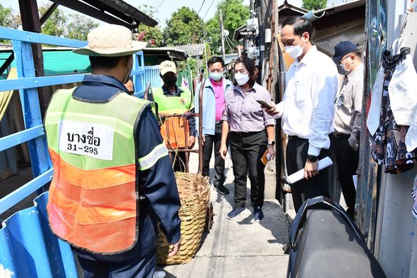 มหาวิทยาลัยยั่งยืนปี 66 ลงพื้นที่ร่วมประชุมกับสำนักงานเขตบางซื่อและเครือข่ายความร่วมมือ หารือสร้างนวัตกรรมจัดการขยะมูลฝอย