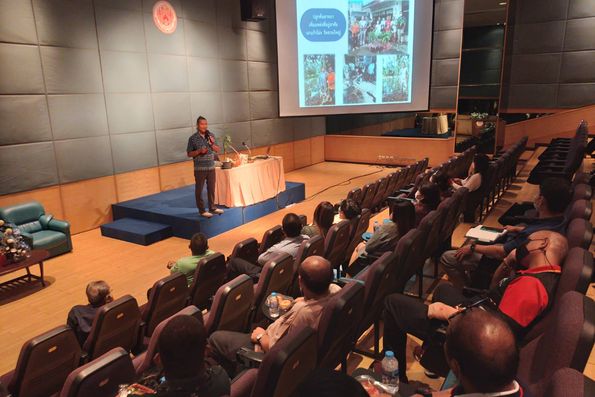 กองอาคารสถานที่และยานพาหนะ สำนักงานอธิการบดี จัดอบรมเรื่อง "การขับเคลื่อนกองอาคารสถานที่และยานพาหนะเพื่อตอบสนองนโยบายแผน 13 ของมหาวิทยาลัย"