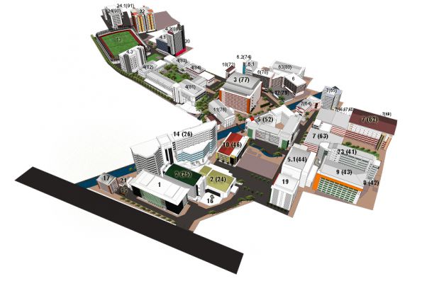 มจพ เปิดตัว ระบบนำทาง KMUTNB MAP เพื่อใช้นำทางภายในมหาวิทยาลัย